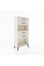 Hyperion Dolap Tek Raflı 4 Çekmeceli 60x44x134 - S50M057V1B