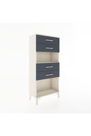 Hyperion Dolap Tek Raflı 4 Çekmeceli 60x44x134 - S50M057V2B