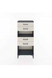 Hyperion Dolap Tek Raflı 4 Çekmeceli 60x44x134 - S50M057V4B