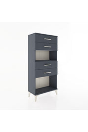 Hyperion Dolap Tek Raflı 4 Çekmeceli 60x44x134 - S50M057V5B