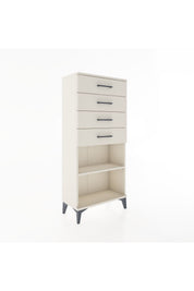 Hyperion Dolap Tek Raflı 4 Çekmeceli 60x44x134 - S50M058V1B