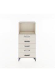 Hyperion Dolap Tek Raflı 5 Çekmeceli 60x44x134 - S50M059V1B
