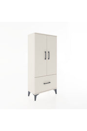 Hyperion Dolap 2 Raflı Tek Çekmeceli 2 Kapaklı 60x44x134 Aytaşı-Aytaşı