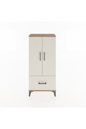 Hyperion Dolap 2 Raflı Tek Çekmeceli 2 Kapaklı 60x44x134 Çam-Aytaşı