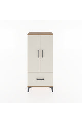 Hyperion Dolap 2 Raflı Tek Çekmeceli 2 Kapaklı 60x44x134