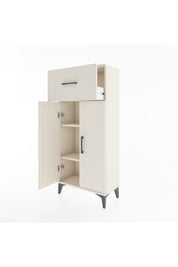 Hyperion Dolap 2 Raflı Tek Çekmeceli 2 Kapaklı 60x44x134 Aytaşı-Aytaşı