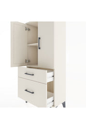 Hyperion Dolap 2 Raflı 2 Çekmeceli 2 Kapaklı 60x44x134 Aytaşı-Aytaşı