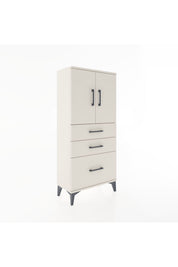 Hyperion Dolap 2 Raflı 3 Çekmeceli 2 Kapaklı 60x44x134 Aytaşı-Aytaşı