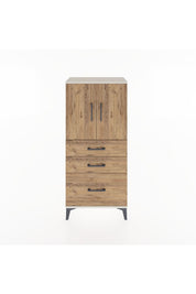 Hyperion Dolap 2 Raflı 3 Çekmeceli 2 Kapaklı 60x44x134 Aytaşı-Çam