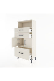 Hyperion Dolap 2 Raflı 3 Çekmeceli 2 Kapaklı 60x44x134 Aytaşı-Aytaşı