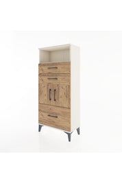 Hyperion Dolap 2 Raflı 3 Çekmeceli 2 Kapaklı 60x44x134 Aytaşı-Çam