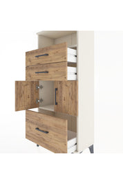 Hyperion Dolap 2 Raflı 3 Çekmeceli 2 Kapaklı 60x44x134 Aytaşı-Çam