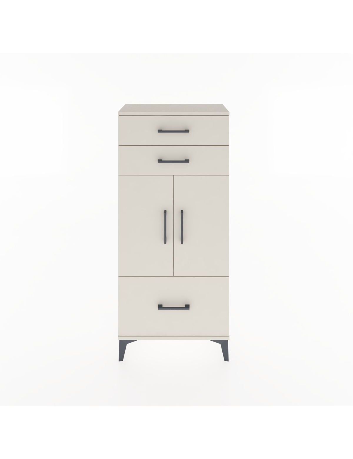 Hyperion Dolap 2 Raflı 3 Çekmeceli 2 Kapaklı 60x44x134 Aytaşı-Aytaşı