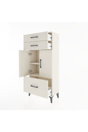 Hyperion Dolap 2 Raflı 3 Çekmeceli 2 Kapaklı 60x44x134 Aytaşı-Aytaşı