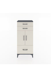 Hyperion Dolap 2 Raflı 3 Çekmeceli 2 Kapaklı 60x44x134 Antrasit-Aytaşı