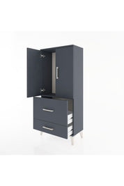 Hyperion Dolap Tek Raflı 2 Çekmeceli 2 Kapaklı 60x44x134 - S50M069V5B