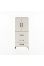 Hyperion Dolap Tek Raflı 3 Çekmeceli 2 Kapaklı 60x44x134 - S50M070V1B
