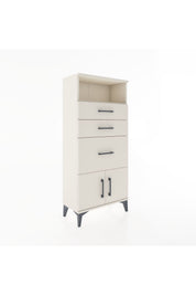 Hyperion Dolap Tek Raflı 3 Çekmeceli 2 Kapaklı 60x44x134 - S50M071V1B