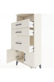 Hyperion Dolap Tek Raflı 3 Çekmeceli 2 Kapaklı 60x44x134 - S50M071V1B