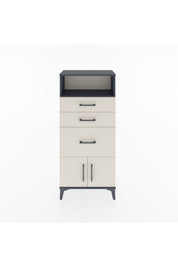 Hyperion Dolap Tek Raflı 3 Çekmeceli 2 Kapaklı 60x44x134 - S50M071V4B