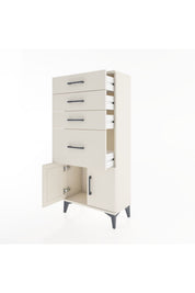 Hyperion Dolap 4 Çekmeceli 2 Kapaklı 60x44x134 Aytaşı-Aytaşı