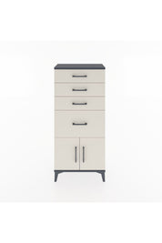 Hyperion Dolap 4 Çekmeceli 2 Kapaklı 60x44x134 Antrasit-Aytaşı