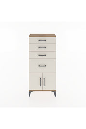 Hyperion Dolap 4 Çekmeceli 2 Kapaklı 60x44x134 Çam-Aytaşı