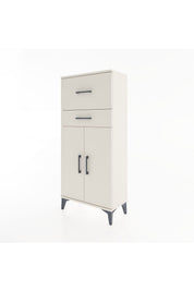 Hyperion Dolap Tek Raflı 2 Çekmeceli 2 Kapaklı 60x44x134 - S50M076V1B
