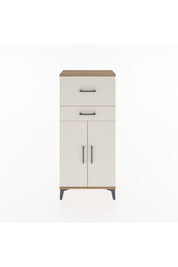 Hyperion Dolap Tek Raflı 2 Çekmeceli 2 Kapaklı 60x44x134 - S50M076V7B