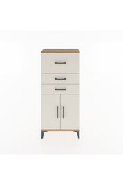 Hyperion Dolap Tek Raflı 3 Çekmeceli 2 Kapaklı 60x44x134 - S50M077V7B