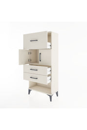 Hyperion Dolap 2 Raflı 3 Çekmeceli 2 Kapaklı 60x44x134 Aytaşı-Aytaşı