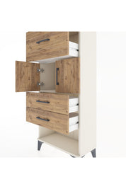 Hyperion Dolap 2 Raflı 3 Çekmeceli 2 Kapaklı 60x44x134 Aytaşı-Çam