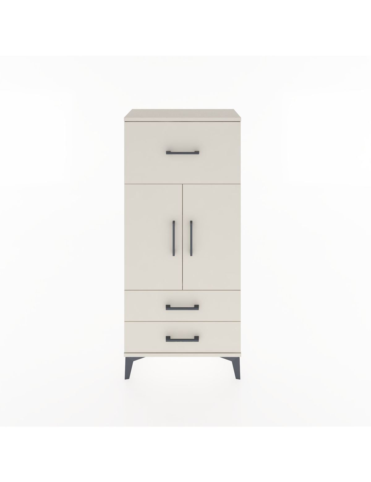 Hyperion Dolap 2 Raflı 3 Çekmeceli 2 Kapaklı 60x44x134 Aytaşı-Aytaşı