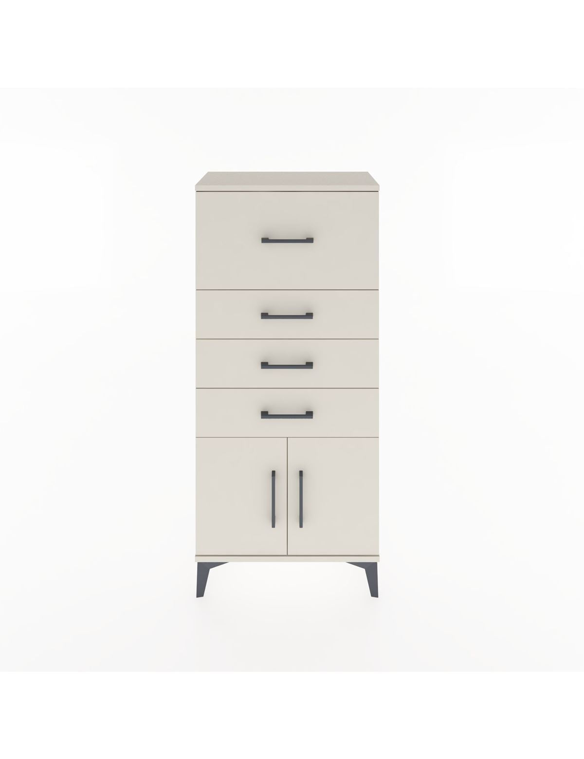 Hyperion Dolap 4 Çekmeceli 2 Kapaklı 60x44x134 Aytaşı-Aytaşı