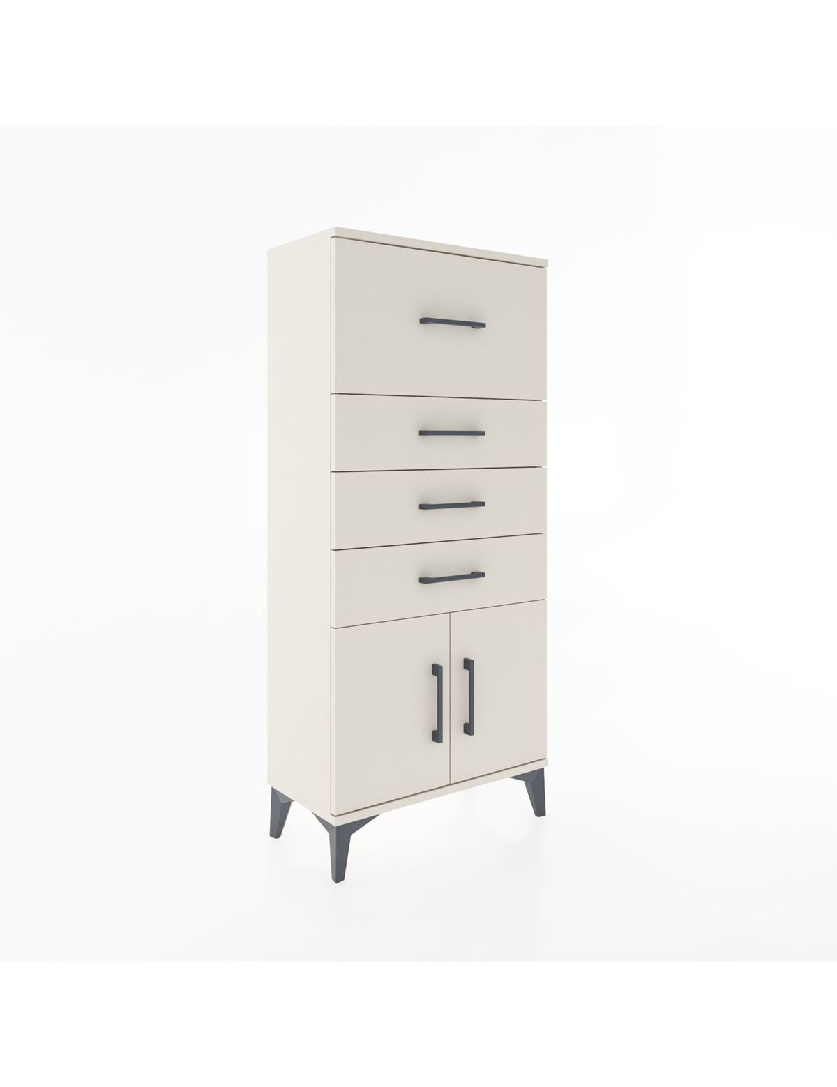 Hyperion Dolap 4 Çekmeceli 2 Kapaklı 60x44x134 Aytaşı-Aytaşı