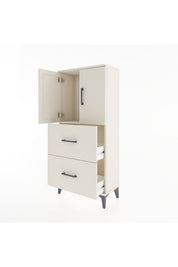 Hyperion Dolap Tek Raflı 2 Çekmeceli 2 Kapaklı 60x44x134 - S50M082V1B
