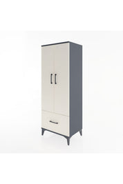 Hyperion Dolap 4 Raflı Tek Çekmeceli 2 Kapaklı 60x44x163 - S53M001V4B