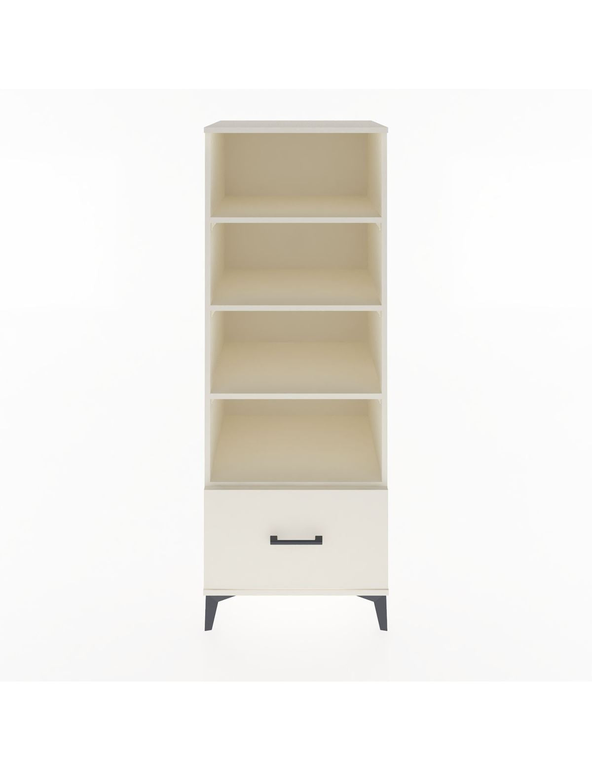 Hyperion Dolap 4 Raflı Tek Çekmeceli 60x44x163 Aytaşı-Aytaşı