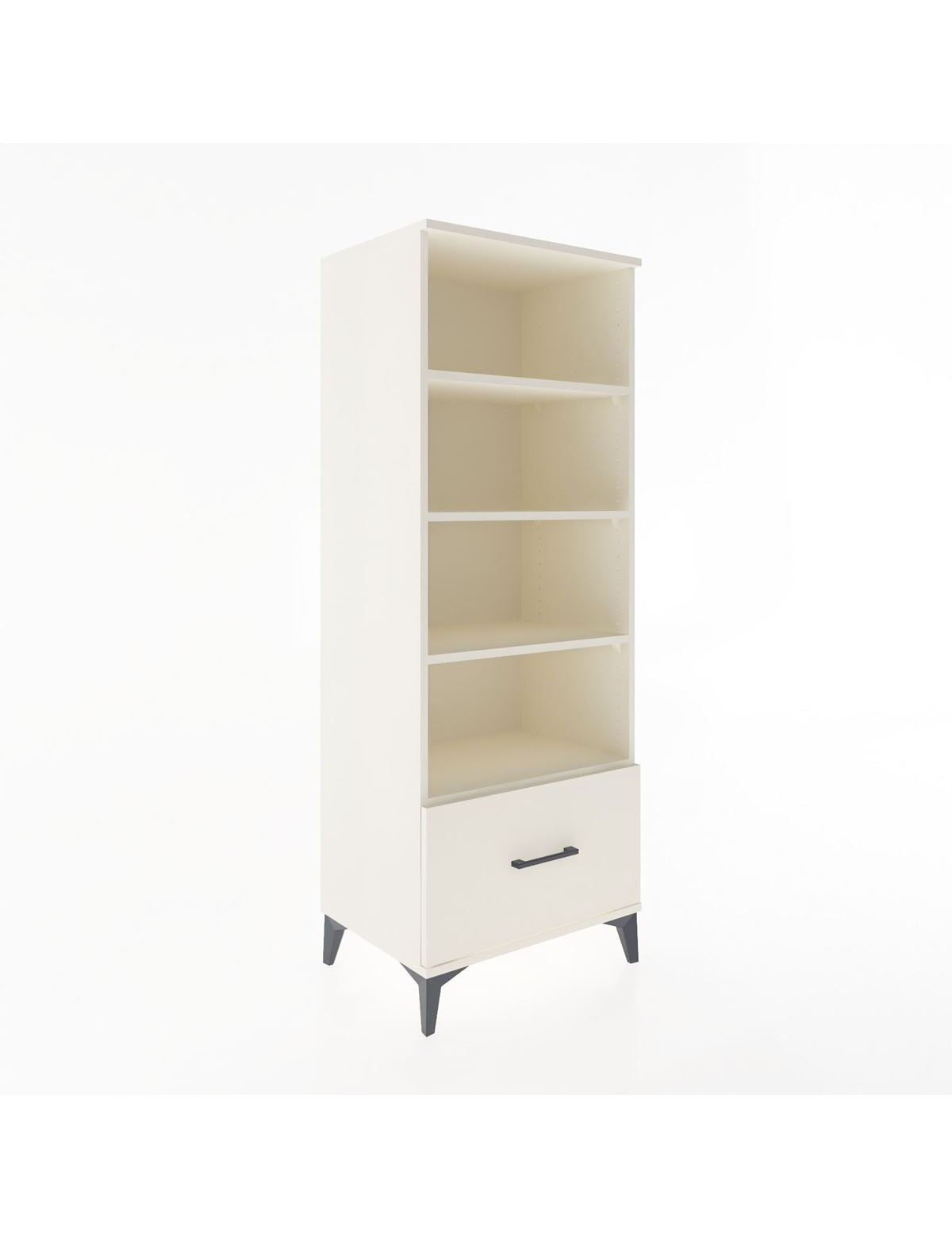 Hyperion Dolap 4 Raflı Tek Çekmeceli 60x44x163 Aytaşı-Aytaşı