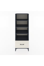 Hyperion Dolap 4 Raflı Tek Çekmeceli 60x44x163 Antrasit-Aytaşı