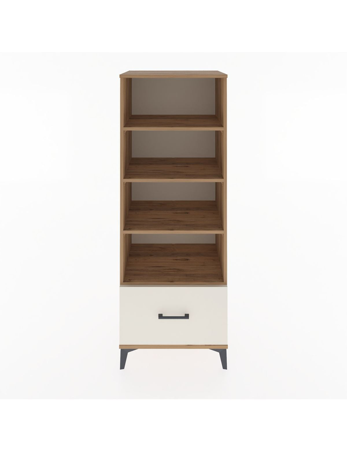 Hyperion Dolap 4 Raflı Tek Çekmeceli 60x44x163 Çam-Aytaşı