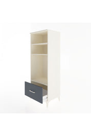 Hyperion Dolap 3 Raflı Tek Çekmeceli 60x44x163 Aytaşı-Antrasit