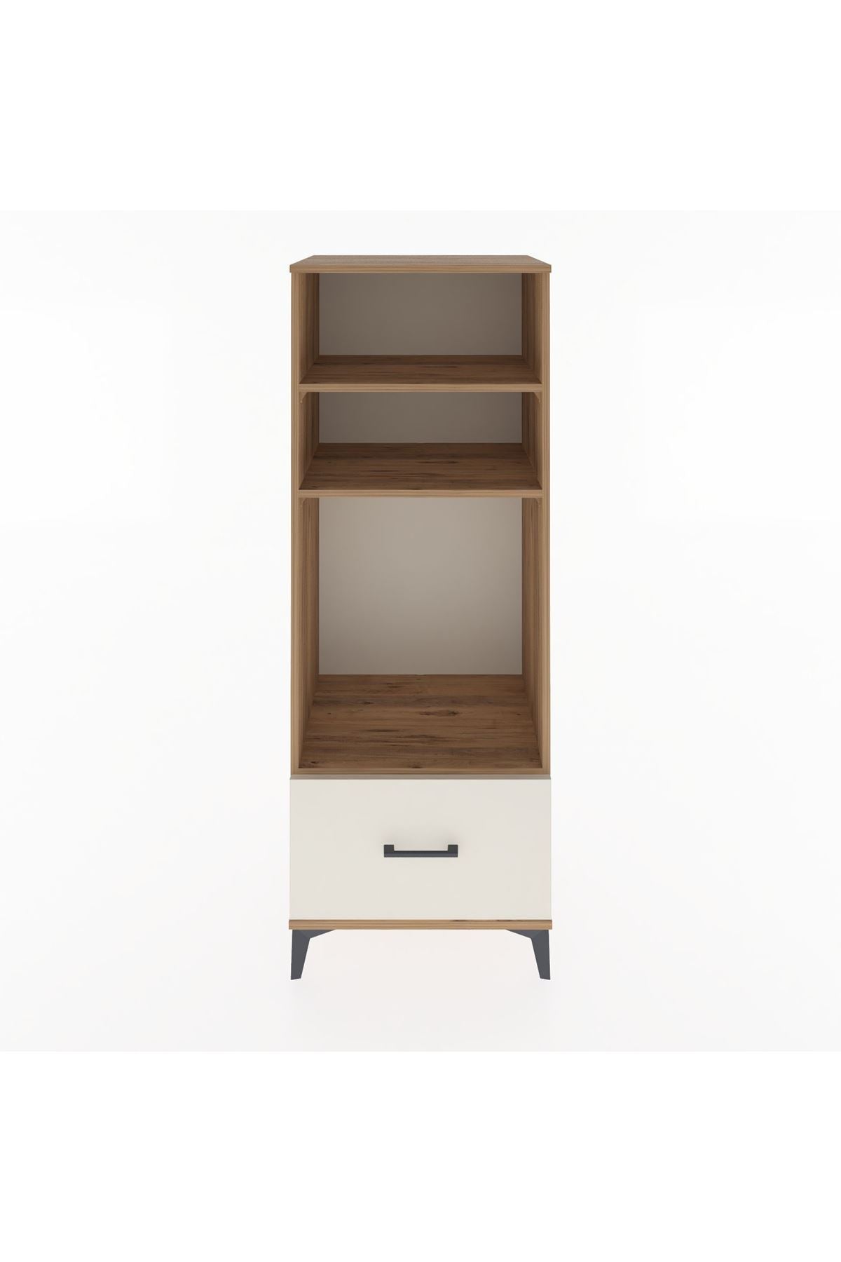Hyperion Dolap 3 Raflı Tek Çekmeceli 60x44x163 Çam-Aytaşı