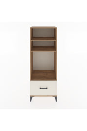Hyperion Dolap 3 Raflı Tek Çekmeceli 60x44x163 Çam-Aytaşı