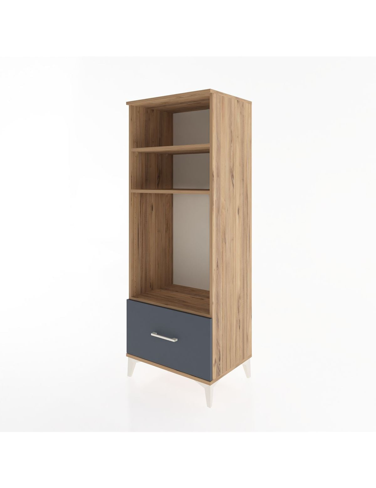 Hyperion Dolap 3 Raflı Tek Çekmeceli 60x44x163 - S53M004V8B
