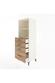Hyperion Dolap 2 Raflı 4 Çekmeceli 60x44x163 Aytaşı-Çam