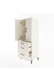 Hyperion Dolap 3 Raflı 3 Çekmeceli 2 Kapaklı 60x44x163 Aytaşı-Aytaşı