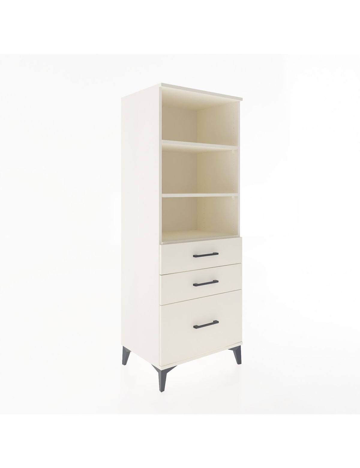 Hyperion Dolap 3 Raflı 3 Çekmeceli 60x44x163 Aytaşı-Aytaşı