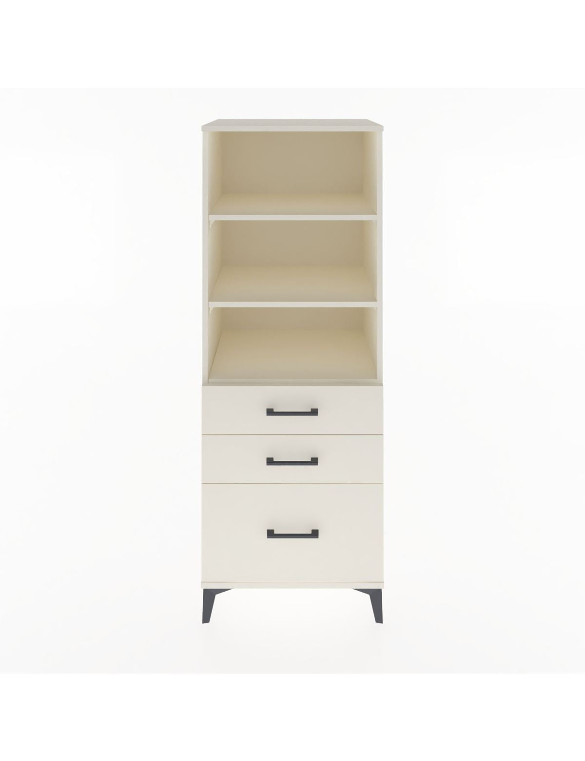 Hyperion Dolap 3 Raflı 3 Çekmeceli 60x44x163 Aytaşı-Aytaşı