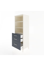 Hyperion Dolap 3 Raflı 3 Çekmeceli 60x44x163 Aytaşı-Antrasit